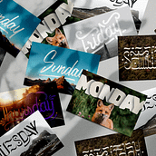 Weekly Lettering Ein Projekt aus dem Bereich Fotografische Komposition, Kunstleitung, T, pografisches Design, T und pografie von David Hernández Rosales - 07.09.2020