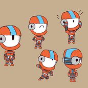 Mi Proyecto del curso: Diseño de personajes para animación con Photoshop. 2D Animation project by Monica Contini - 09.07.2020