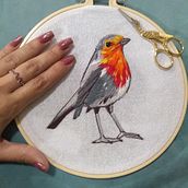 Meu projeto do curso: Pintar com linha: técnicas de ilustração têxtil. Un proyecto de Dibujo realista de Karlla Alexandre - 07.09.2020