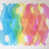 Spectrum. Fine Arts, Acr, lic Painting, and Screen Printing project by Romulo Martinez - 06.08.2020