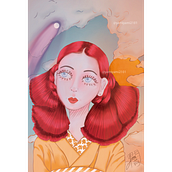 Mi Proyecto del curso: Retratos digitales de fantasía con Photoshop. Un proyecto de Dibujo de Retrato, Mobile marketing y Pintura digital de Yami - 21.01.2020