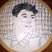 Mi Proyecto del curso: Creación de retratos bordados. Un projet de Dessin artistique de Andrea Quiroz - 12.09.2020