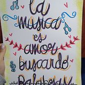Mi Proyecto del curso: Caligrafía con pinceles de agua para principiantes.  project by dayanpaez794 - 10.01.2020