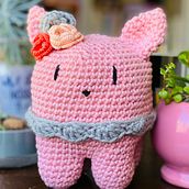 Meu projeto do curso: Amigurumi: criação de personagens com crochê. Un proyecto de Artesanía y Creatividad de sternadt - 02.04.2020