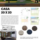 Proyecto de composición de una casa habitacipn . Un proyecto de Arquitectura de genesismontes00 - 18.03.2020