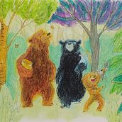 2020 Rínxols d'Or, Ricitos de Oro, Goldilocks. Un proyecto de Ilustración tradicional de Isabel Badia i Nogués - 09.09.2020