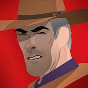 Clint Eastwood. Sin Perdón / Unforgiven. Traditional illustration project by Sergio Rodríguez Rodríguez - 09.09.2020