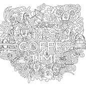 My Coffee Project in Doodle-Style Vector Illustration course. Drawing, and Vector Illustration project by Alexandra Baskakova - 09.17.2020