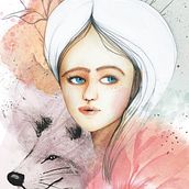 Mi Proyecto del curso: Retrato ilustrado en acuarela. Un proyecto de Ilustración tradicional y Dibujo de Retrato de loliklo - 09.09.2020