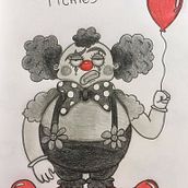 Projeto Final : Palhaço Pickles !. Un proyecto de Creatividad, Dibujo a lápiz e Ilustración tradicional de Maria Eduarda Jurischka - 05.12.2020