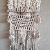 Mi Proyecto del curso: Macramé: nudos básicos y complejos . Macramé project by Cala García de La Paz - 09.10.2020
