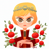 Got Queens. Digital Drawing, Traditional illustration, and Digital Illustration project by Luján Fernández - 09.10.2020
