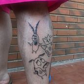Mi Proyecto del curso: Tatuaje para principiantes. Un proyecto de Animación de Alexandra Indriago - 10.09.2020
