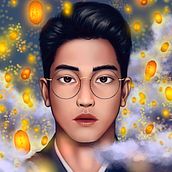 Mi Proyecto del curso: Retratos digitales de fantasía con Photoshop. Un progetto di Illustrazione digitale di Christian Kian - 10.09.2020