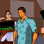 Mi Proyecto del curso: Técnicas de ilustración en pixel art. Un proyecto de Pixel art de Jose Saldana - 10.09.2020