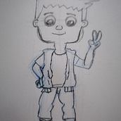 Mando mi proyecto final de este gran curso. Character Design project by julio matos - 09.11.2020