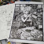 Sketchbooks and Traditional Illustrations . % EUDETENIS tarafından hazırlanan Tablo, Kalem Çizimi, Ve Sanatsal Çizim projesi - 11.30.2020