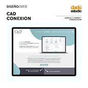 Diseño Web: Cad Conexion. Web Development, Design, Graphic Design, and Web Design project by Dadú estudio - 09.11.2020
