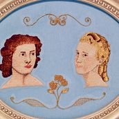 Elizabeth and Ouida . Bordir proyek oleh Amanda Hendrickson - 09.11.2020