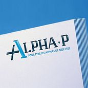 Alpha P - Branding. Direção de arte, Br, ing e Identidade, Caligrafia, Design gráfico, Stor, e telling projeto de BLEI Studio - 11.09.2020