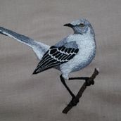 Mockingbird . Bordir proyek oleh Amanda Hendrickson - 09.11.2020