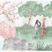 Paisaje para mi hija. Watercolor Painting project by smanterolad - 10.04.2020