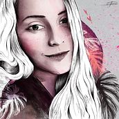 My project in Illustrated Portraits with Procreate course. Un proyecto de Ilustración digital de danielpalaciosc24 - 12.09.2020