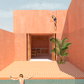 Meu projeto do curso: Representação gráfica de projetos arquitetônicos. Architecture, and Collage project by Juliana Leite - 09.12.2020