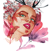 My project in Illustrated Portrait in Watercolor course. Un projet de Aquarelle de ciakaloggg - 30.08.2020