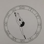 Sissone O'Clock. Drawing project by Beatriz Maenaka - 09.12.2020