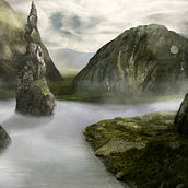 Mi Proyecto del curso: Matte Painting: creando mundos fotorrealistas. Sketching, Photographic Composition, Creativit, Design, and Photomontage project by Evelyn Ouzande - 09.13.2020