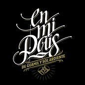 En mi País, Mi Proyecto del curso: Caligrafía y lettering para manos inquietas. Calligraph, Graphic Design, H, Lettering, and Lettering project by sologerman - 09.16.2020