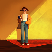 My project in Lighting Principles for Digital Painting course. Children's Illustration, Digital Illustration, and Traditional illustration project by Beata Kępa - 09.13.2020