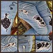 Mi Proyecto del curso: Bordado: reparación de prendas. Arts, Crafts, Embroider, Sewing, Design, and DIY project by Elizabeth Parrao - 09.13.2020