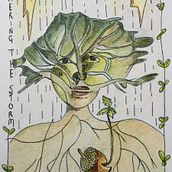 My project in Artistic Illustration: Draw from Your Imagination course. Traditional illustration project by Pina Carrubba - 09.14.2020