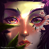 Clip studio paint contest . Traditional illustration, Digital Illustration, Digital Painting, Digital Drawing, Character Design, Events, Lighting Design, Drawing, Realistic Drawing, Portrait Drawing, and Artistic Drawing project by Miriam R. Ahumada - 09.14.2020
