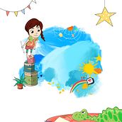 Portfolio. Een project van Digitale tekening, Traditionele illustratie, Digitale illustratie y Kinderillustratie van Amandine Ben - 14.09.2020