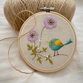 Mi Proyecto del curso: Técnicas de bordado en miniatura. Embroider project by Magaly Mora - 09.14.2020