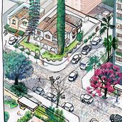 Meu projeto do curso: Ilustração arquitetônica: capture a personalidade de uma cidade. Architectural Illustration project by Filipi Lilla - 02.09.2021