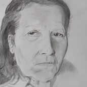 Mi Proyecto del curso: Retrato realista con lápiz de grafito . % Alexis Riquelme tarafından hazırlanan  projesi - 09.14.2020