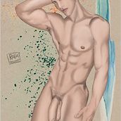 Nu artístico. Projekt z dziedziny Ilustracja c i frowa użytkownika Rafael Delcourt - 12.09.2020