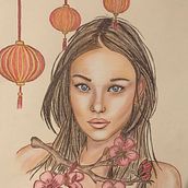 Mi Proyecto del curso: Ilustración con pastel y lápices de colores . % soloana67 tarafından hazırlanan Sanatsal Çizim projesi - 09.14.2020