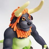El Leodinotauro. Art To, s, Creativit, To, Design, Character Design, and Sculpture project by Eduardo Zúñiga Alva - 09.15.2020