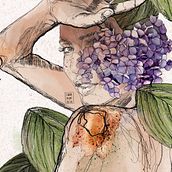 Mi Proyecto del curso: Retrato ilustrado SaraCalde. Un projet de Beaux Arts et Illustration traditionnelle de Sara Calderón - 16.09.2020