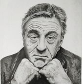 My project in Realistic Portrait with Graphite Pencil course - De Niro. Portrait Drawing project by Vincenzo Giuliano - 09.16.2020
