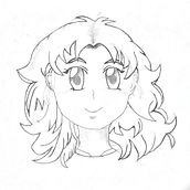 CARA DE CHICA; Nombre del personaje Alessia Creación de personajes manga. Character Animation project by humbertorp79 - 09.16.2020