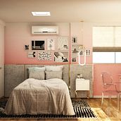 Quarto da Jovem - Reforma - Brasília DF. Een project van Architectuur, Interactief ontwerp e Interieurontwerp van Nataly Ayala - 19.09.2020