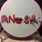 Mi Proyecto del curso: Introducción al bordado en relieve. Embroider project by Katherine Jara - 09.17.2020