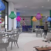 Proyecto Hotel Tryp Medea, Mérida (Badajoz). Interior Decoration project by Martina Díaz Parejo - 04.17.2019