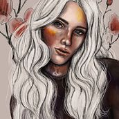 @Monica.mug_art.Mi Proyecto del curso: Retrato ilustrado con Procreate. Fine Arts project by Monica Muñoz Gómez - 09.17.2020